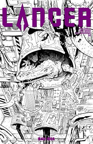 Lancer #2 CVR D (OF 4) CVR D INC 1:20 JAKE BAKER B&W cover