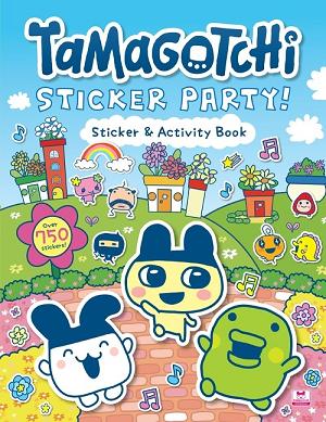 Tamagotchi TP Sticker Party Sticker & Activity Book cover