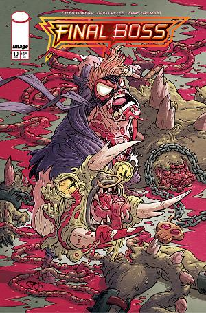 Final Boss #10 CVR C CVR C DEREK HUNTER cover