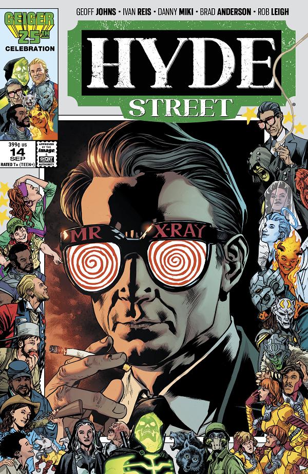 Hyde Street #14 CVR C CVR C BRYAN HITCH & BRAD ANDERSON GEIGER #25 ANNIVERSARY cover
