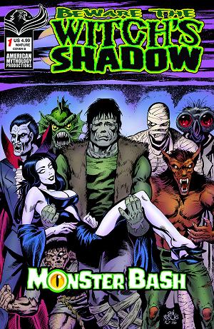Beware The Witchs Shadow Monster Bash #1 CVR B CVR B DAN PARSONS cover