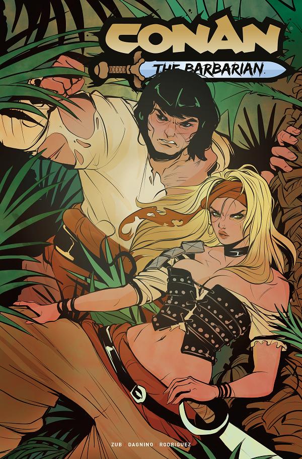 Conan The Barbarian #35 variant cover by Ashleigh Izienicki