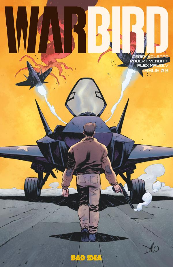 Warbird #3 variant cover by Maxi Dall'o