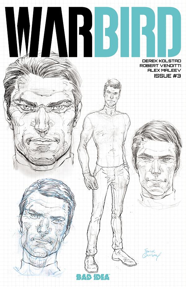 Warbird #3 variant cover by Frank Quitely