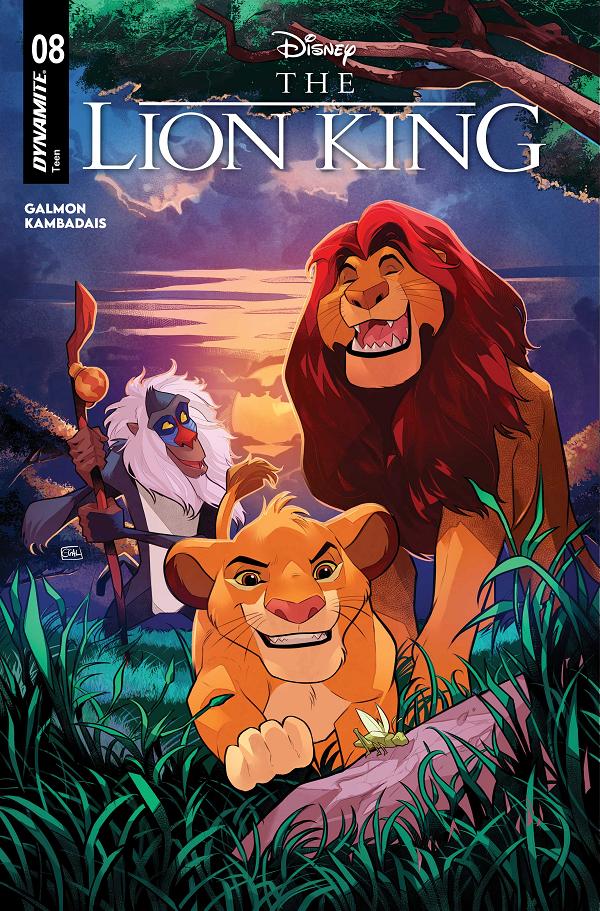 Lion King #8 CVR A EDWIN GALMON cover