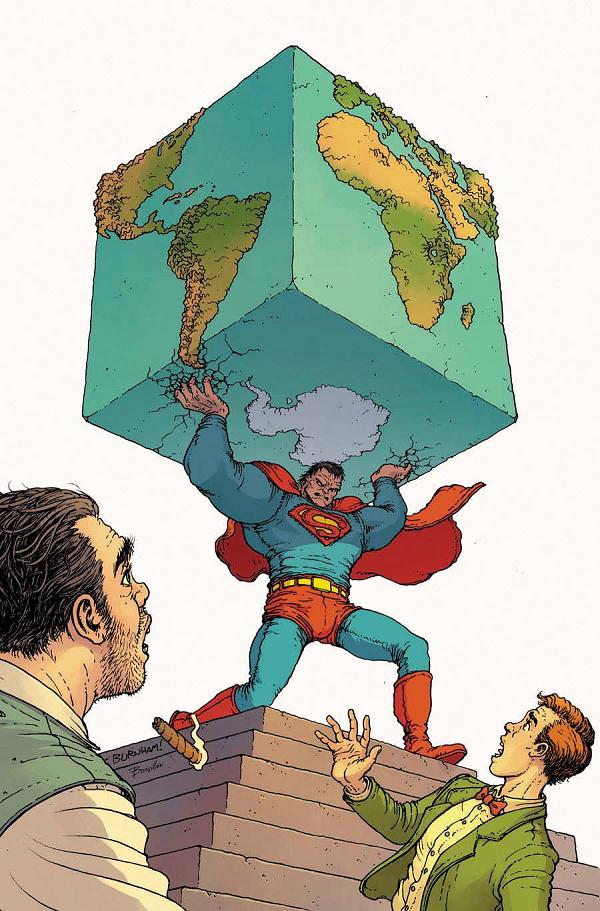 Bizarro Year None #3 CVR B (OF 4) CVR B CHRIS BURNHAM CARD STOCK cover