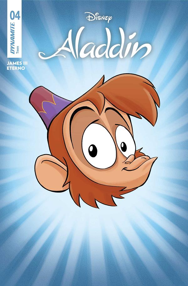Aladdin #4 CVR D CVR D CARTOON HEAD cover