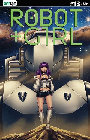 Robot + Girl #13 CVR A MIKE WHITE cover