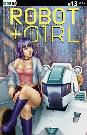 Robot + Girl #13 CVR B CVR B VALERY KUTS cover
