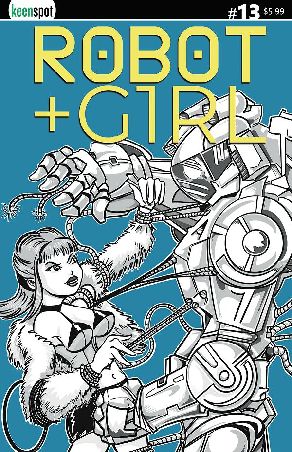 Robot + Girl #13 variant cover