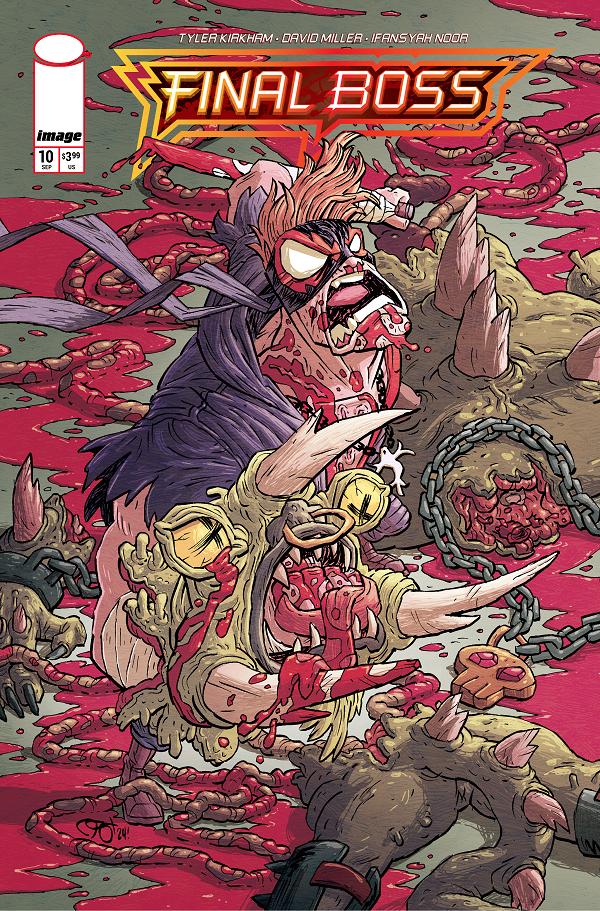 Final Boss #10 CVR C CVR C DEREK HUNTER cover