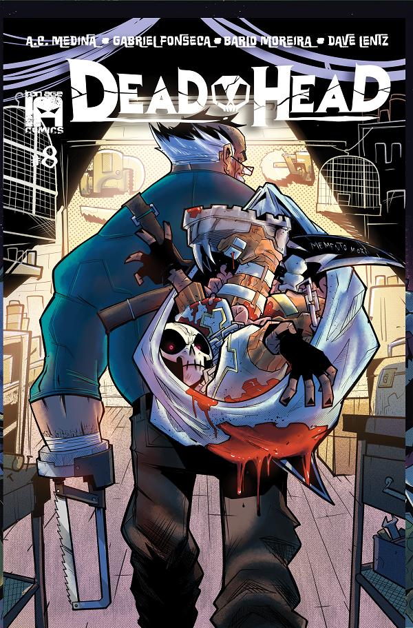 Dead Head #8 cover