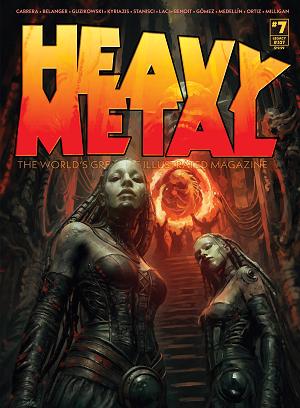 Heavy Metal Magazine #7 CVR A CARLOS CABRERA cover