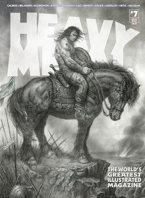 Heavy Metal Magazine #7 CVR B CVR B CALIBOS cover