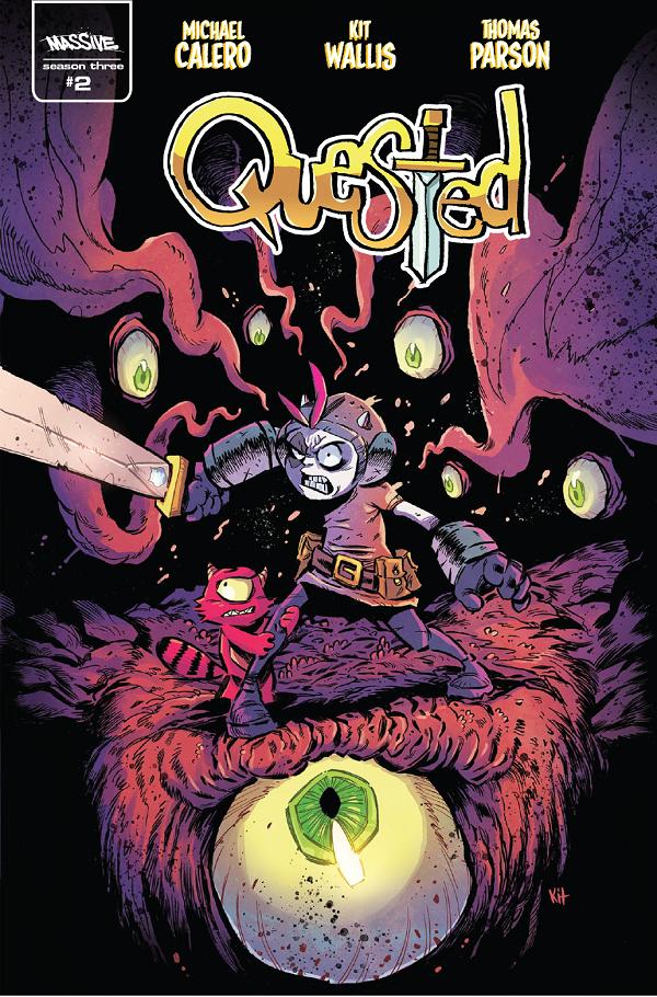 Quested #2 cover by Kit Wallis