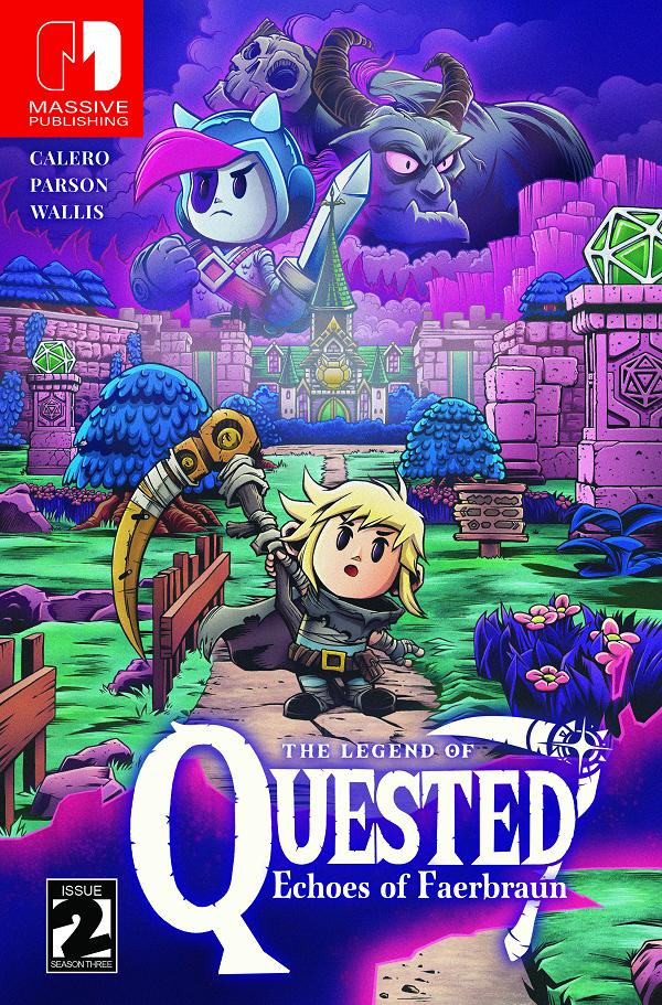 Quested #2 CVR C (OF 3) CVR C TREVOR RICHARDSON VIDEO GAME HOMAGE cover