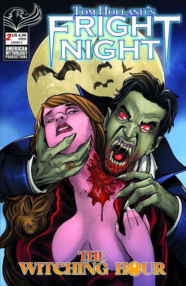 Fright Night Witching Hour #2 variant cover by Buz Hasson