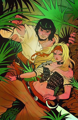 Conan The Barbarian #35 CVR G CVR G ASHLEIGH IZIENICKI VIRGIN CARDSTOCK cover