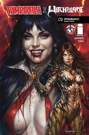 Vampirella X Witchblade Special #1 CVR B (ONE SHOT) CVR B LUCIO PARRILLO cover