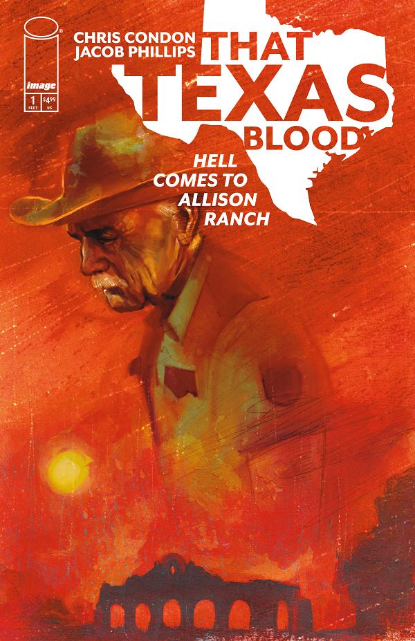 That Texas Blood Hell Comes To Allison Ranch #1 CVR B (OF 6) CVR B MARTIN SIMMONDS cover