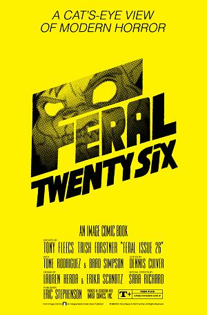 Feral #26 CVR B CVR B TONY FLEECS & TRISH FORSTNER THE SHINING HOMAGE cover