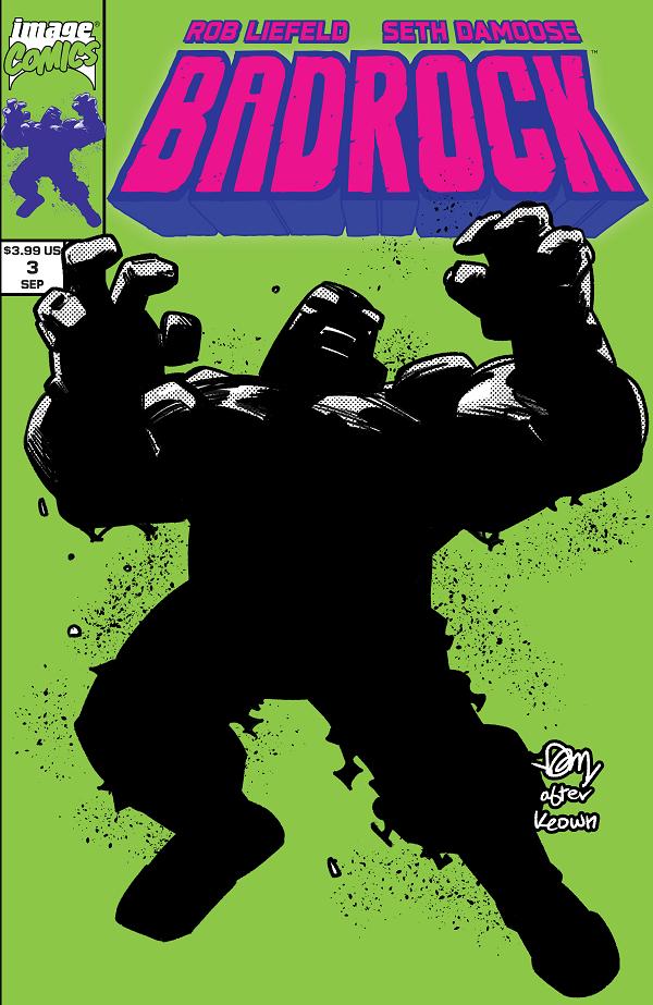 Badrock #3 CVR A SETH DAMOOSE cover