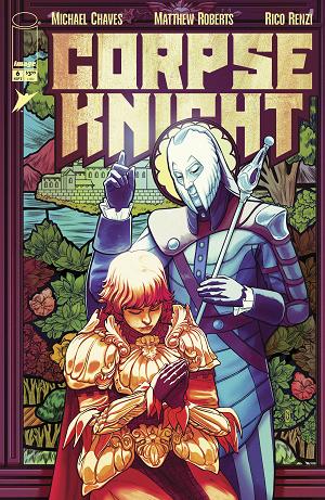 Corpse Knight #6 CVR D (OF 6) CVR D INC 1:25 NIMIT MALAVIA STAINED GLASS cover