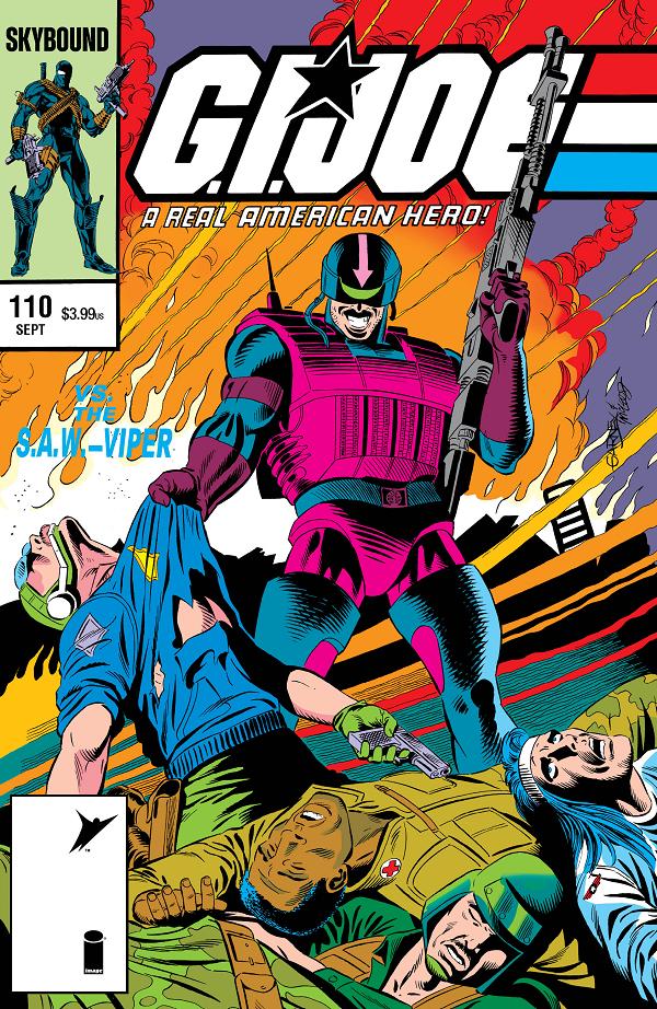 G.I. Joe: A Real American Hero #110 CVR A RON GARNEY & BOB MCLEOD cover