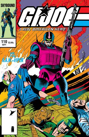 G.I. Joe: A Real American Hero #110 CVR A RON GARNEY & BOB MCLEOD cover