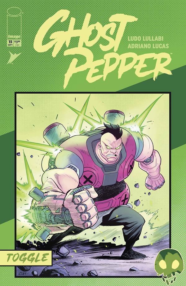 Ghost Pepper #15 variant cover by Cliff Rathburn