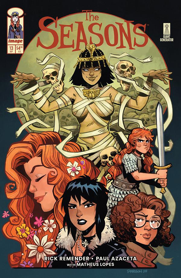 Seasons #13 CVR C CVR C BRETT PARSON cover