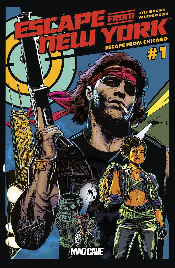 Escape From New York Escape From Chicago #1 cover by Stephen Mooney