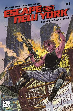 Escape From New York Escape From Chicago #1 CVR B CVR B DANICA BRINE cover