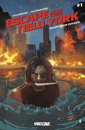 Escape From New York Escape From Chicago #1 CVR D CVR D CHRISTIAN WARD cover