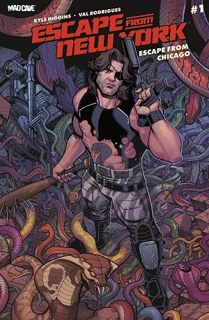 Escape From New York Escape From Chicago #1 CVR E CVR E DAN PANOSIAN FOIL CARD STOCK cover