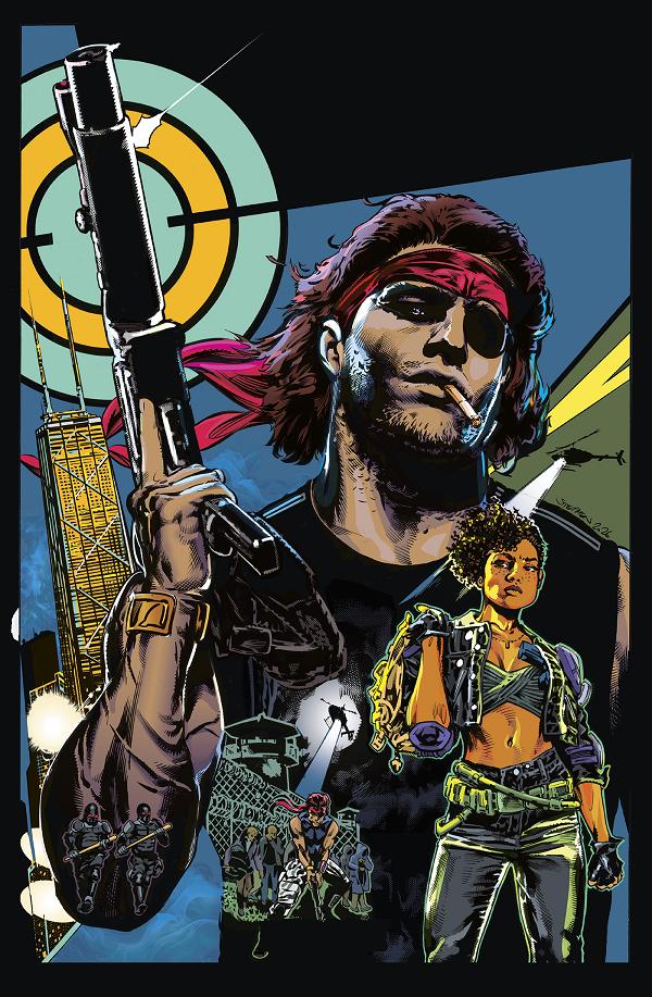 Escape From New York Escape From Chicago #1 variant cover by Stephen Mooney