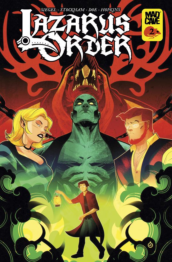 Lazarus Order #2 cover by Juan Doe