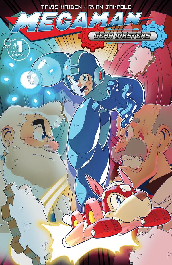 Mega Man Gear Masters #1 CVR A RYAN JAMPOLE cover
