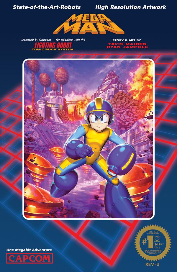 Mega Man Gear Masters #1 CVR E (OF 5) CVR E INC 1:5 GENZOMAN cover
