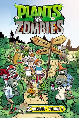 Plants Vs. Zombies Zomnibus Volume 6 cover