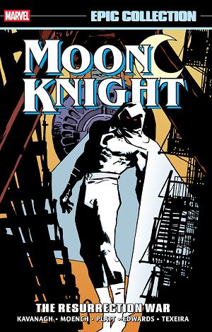 Moon Knight Epic Collection: The Resurrection War cover