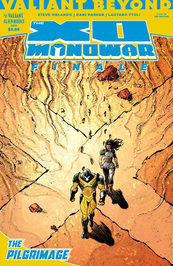 Valiant Beyond: The X-O Manowar Finale--The Pilgrimage Cover A (Kotian) #11 cover