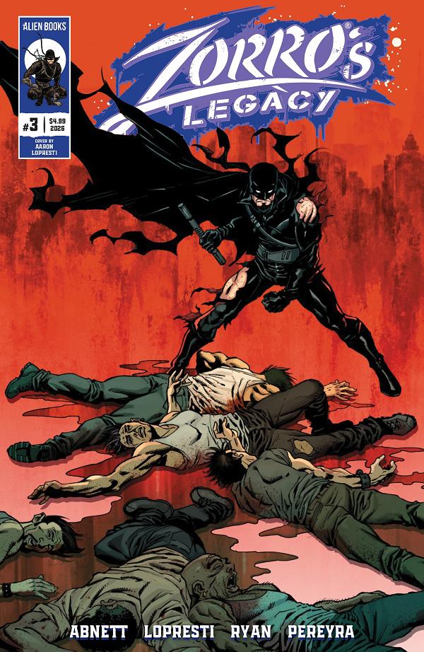 Zorro's Legacy Cover A (Lopresti) #3 Cover A (Lopresti) cover