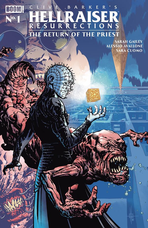 Hellraiser: Resurrections - The Return Of The Priest A Main (Dressed, Howard) #1 cover