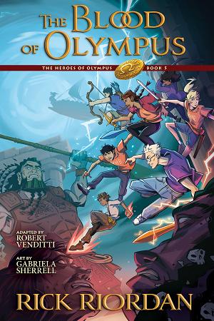 Heroes Of Olympus, The, Book Five: The Blood Of Olympus, The Graphic Novel cover