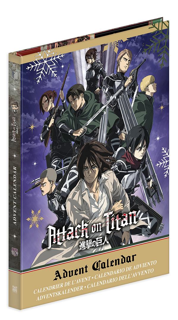 Attack On Titan: The Official Advent Calendar: 24 Days Of Exclusive Gifts And Surprises #1 cover