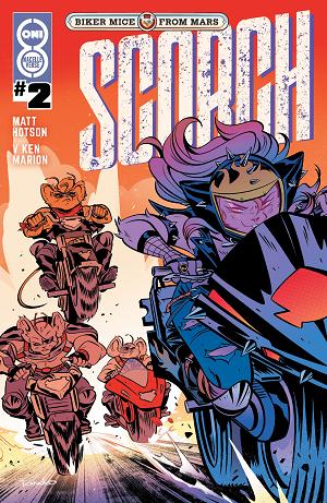 Biker Mice From Mars Scorch Cvr A Tango #2 cover