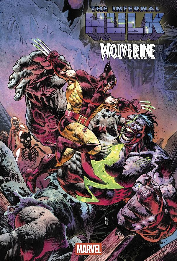 Infernal Hulk Vs. Wolverine #1 cover