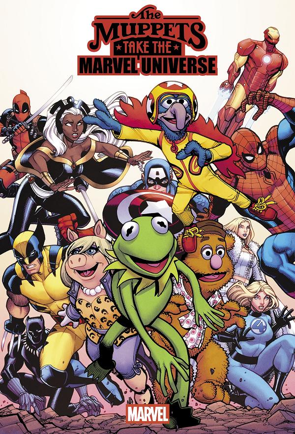 Muppets Take The Marvel Universe #1 cover