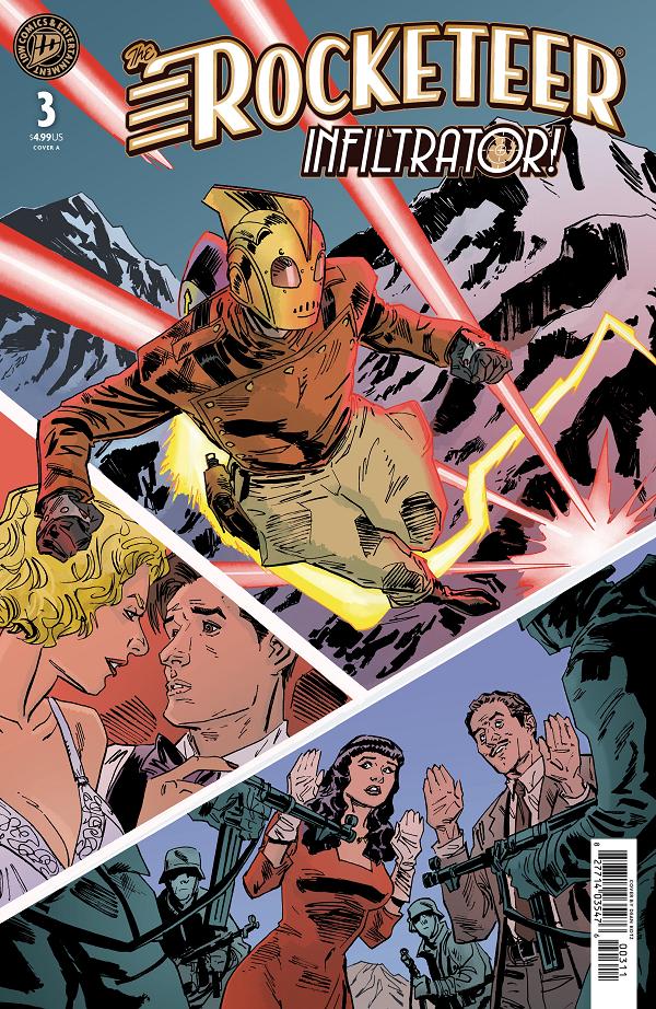 The Rocketeer: Infiltrator! Cover A (Kotz) #3 Cover A (Kotz) cover